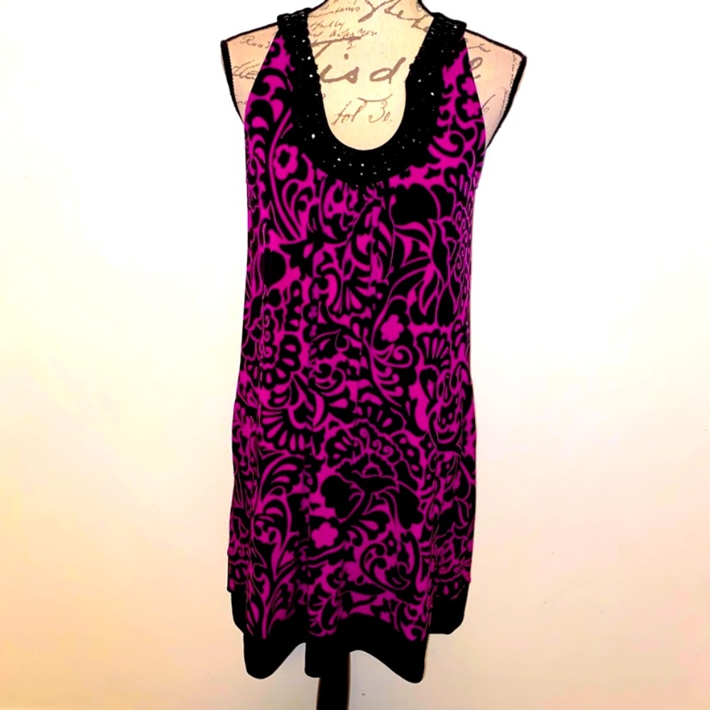 💕Apt.9 Jewel Horseshoe Neck Dress💕